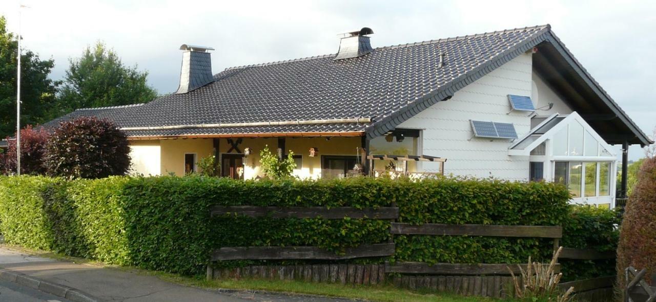 Ferienwohnung Panoramablick Schleiden Buitenkant foto